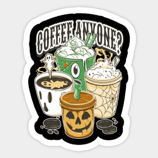 Coffee Anyone? Sticker